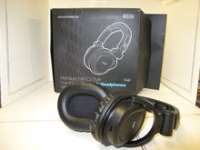 Load image into Gallery viewer, monoprice bhs-839 headband headphones - black premium hi fi dj style
