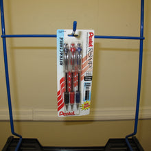 Load image into Gallery viewer, Pentel R.S.V.P Medium Assorted Color Retractable Ink 3 pack pens - New
