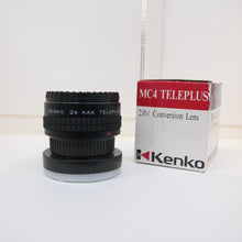 Load image into Gallery viewer, Kenko MC4 TelePlus 2.0X Conversion Lens for Yashica/Contax
