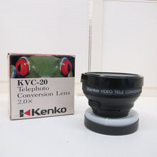 Load image into Gallery viewer, Kenko Telephoto conversion Lens 2.0X, KVC-20
