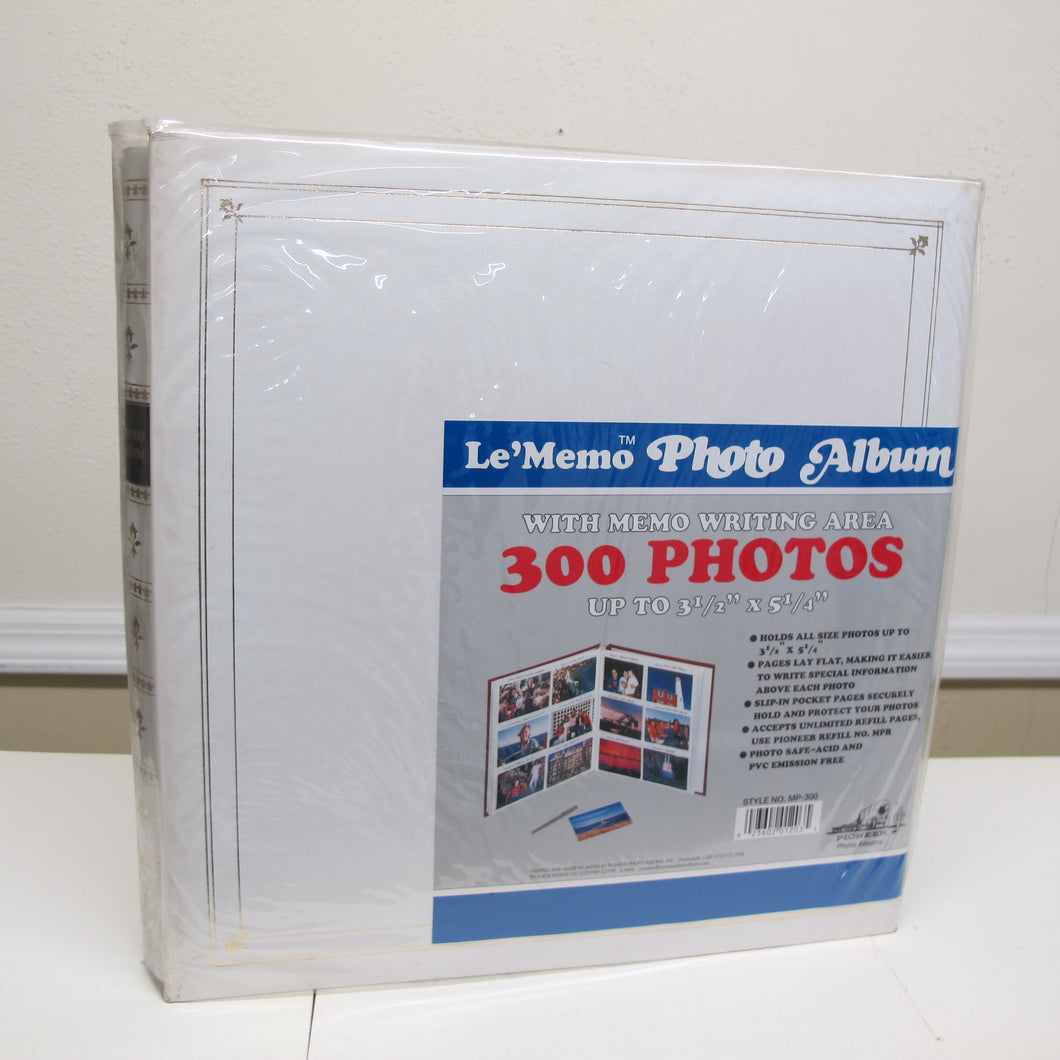 LE MEMO PHOTO ALBUM - WHITE