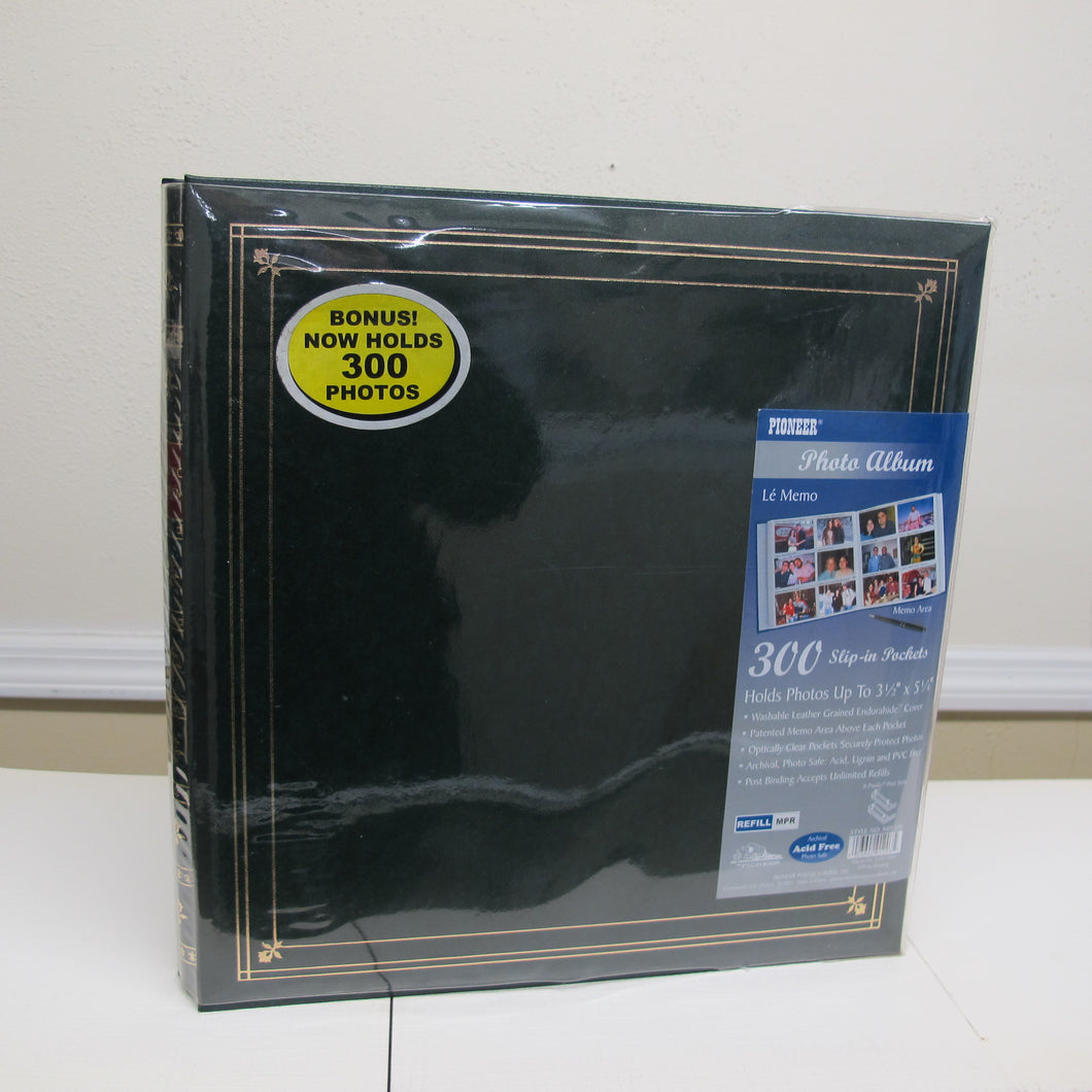 Pioneer Le Memo 300 Slip-in Photo Album –DARK GREEN