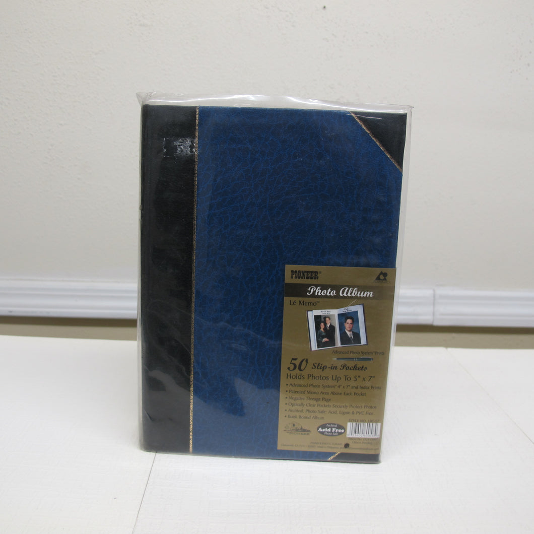 Pioneer Le Memo Photo Album - blue/black