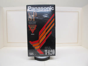 Panasonic SP T-120 VHS New