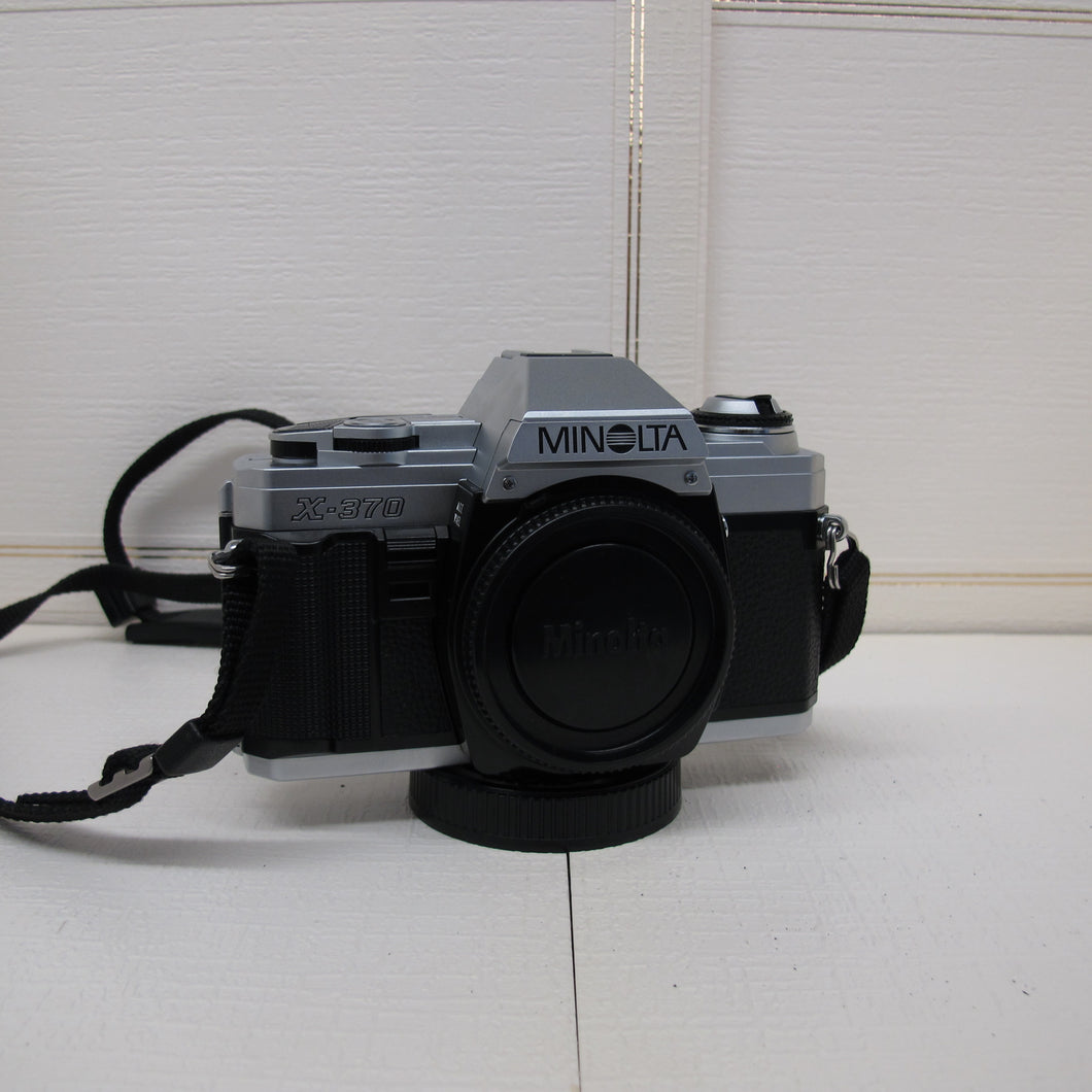 Minolta X-370 Body SLR 35mm Film Camera.